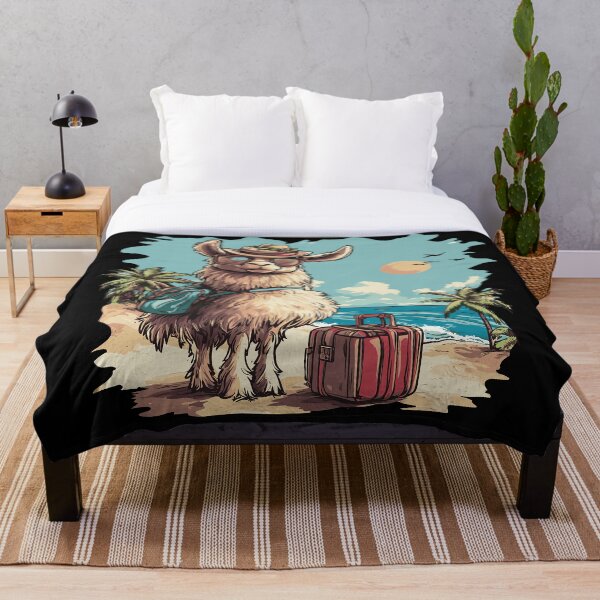 Item preview, Llama on Vacation designed and sold by ClubVacay.