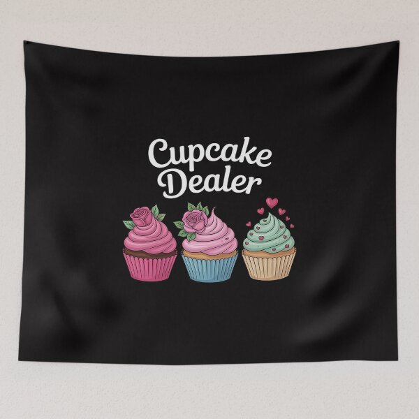 Item preview, Cupcake Dealer - Cupcake Baker Pastry Baking Gift designed and sold by Viepenny.