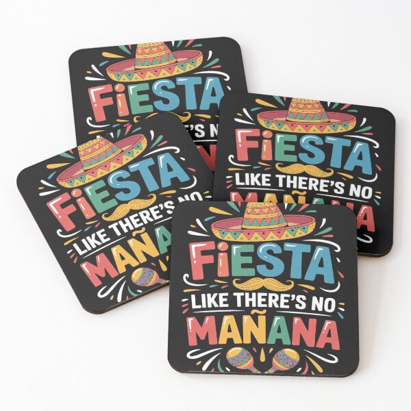 Item preview, Fiesta Like Theres No Manana Mexican Funny Cinco De Mayo designed and sold by LegendsArt75.