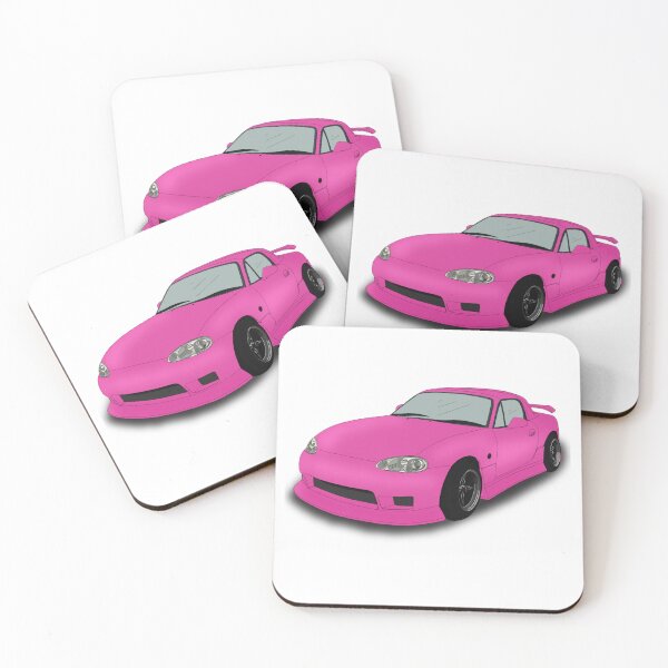 Item preview, Pink Mazda MX5 designed and sold by Cl03xoart.