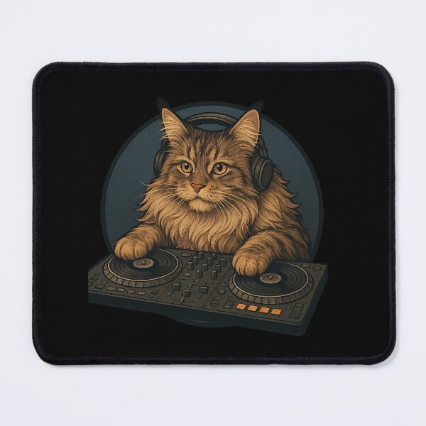 Item preview, Kitty Midnight Mixmaster designed and sold by Fort Galaxy.