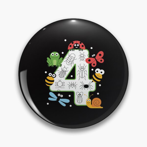Item preview, Bugs and Insects Nature Lover 4 Year Old 4th Birthday Party designed and sold by Viepenny.