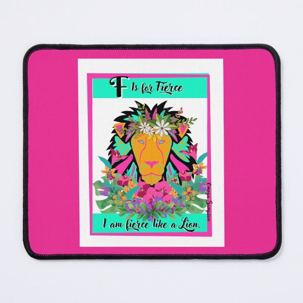 Item preview, F is for Fierce designed and sold by artbyomega.