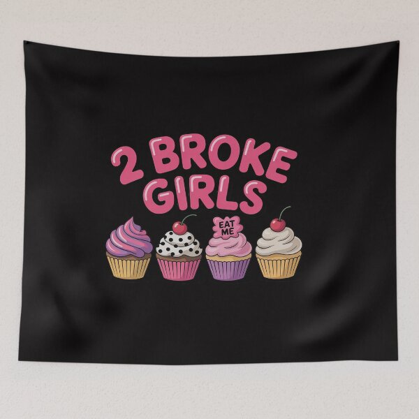 Item preview, 2 Broke Girls Cupcakes designed and sold by CareTopping.