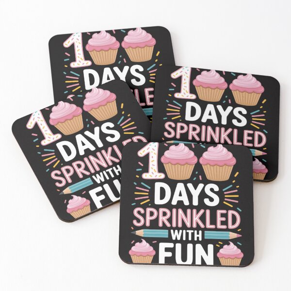 Item preview, 100 Days Sprinkled With Cupcake 100th Day Of School Girl designed and sold by CareTopping.