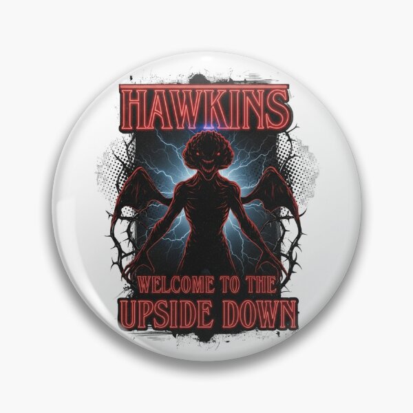 Item preview, Hawkins Welcome To The Upside Down  designed and sold by Bogologo.