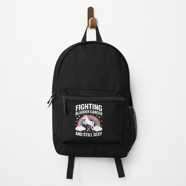 Item preview, Fighting Bladder Cancer Still Sexy Fighter Quote Unicorn designed and sold by GaryPacheco6.