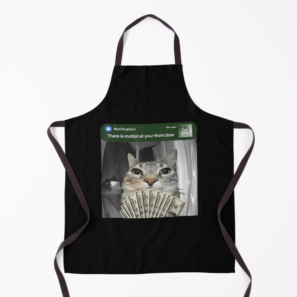 Item preview, Motion Cat Meme - Funny Doorway Peek designed and sold by Puring1899.