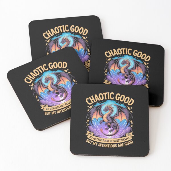 Item preview, Funny Chaotic Good Dragon GM RPG Tabletop Gaming designed and sold by ShelFisher.