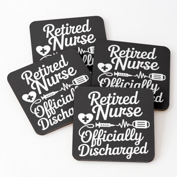 Item preview, Retired Nurse Officially Discharged Retirement Party Gift designed and sold by CareTopping.