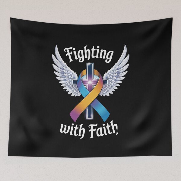 Item preview, Fighting Faith Bladder Cancer Purple Blue And Yellow Dysuria designed and sold by GaryPacheco6.