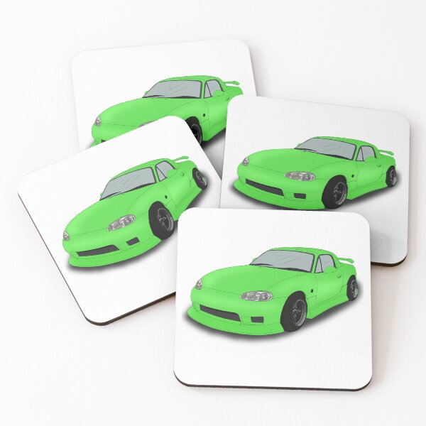 Item preview, Green Mazda MX5 designed and sold by Cl03xoart.