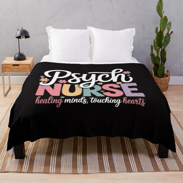 Item preview, Psych Nurse Healing Minds Touching Hearts Psychiatry Nurses designed and sold by CareTopping.