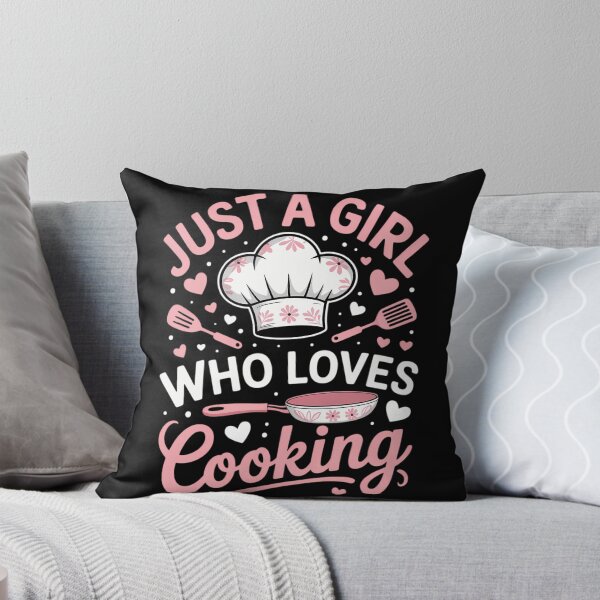 Item preview, Chef Just A Girl Who Loves Cooking Flowers Cook Culinary designed and sold by AsteriskDatBArt.