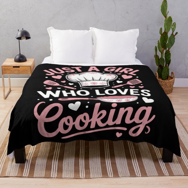 Item preview, Chef Just A Girl Who Loves Cooking Flowers Cook Culinary designed and sold by AsteriskDatBArt.