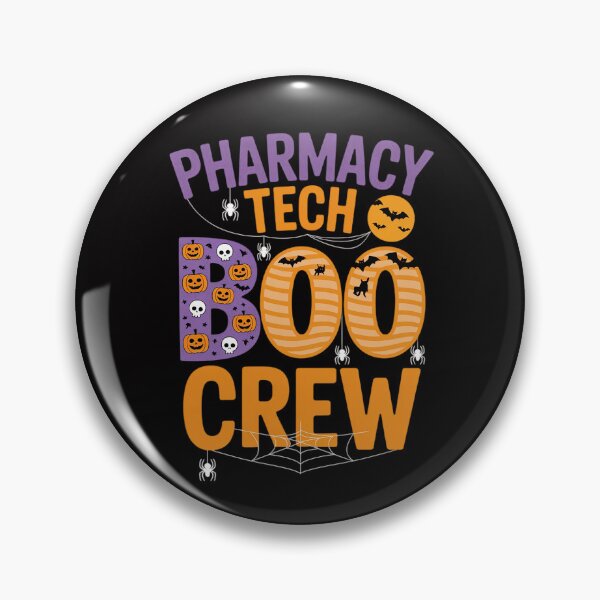 Item preview, Pharmacy Tech Boo Crew Halloween Technician designed and sold by CareTopping.