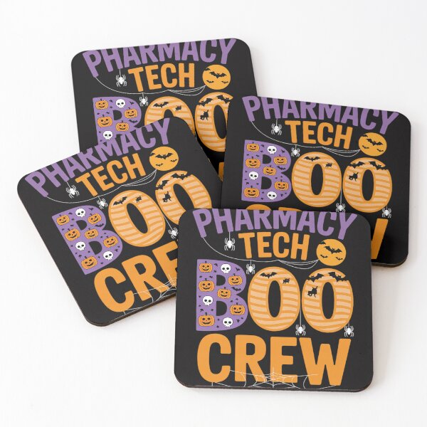 Item preview, Pharmacy Tech Boo Crew Halloween Technician designed and sold by CareTopping.