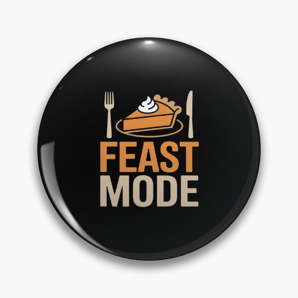 Item preview, Funny Feast Mode Thanksgiving Pie Family Dinner designed and sold by ShelFisher.