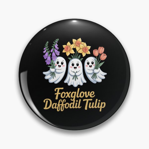 Item preview, Funny Ghost Foxglove Daffodil Tulip Anti Trump Halloween designed and sold by ShelFisher.