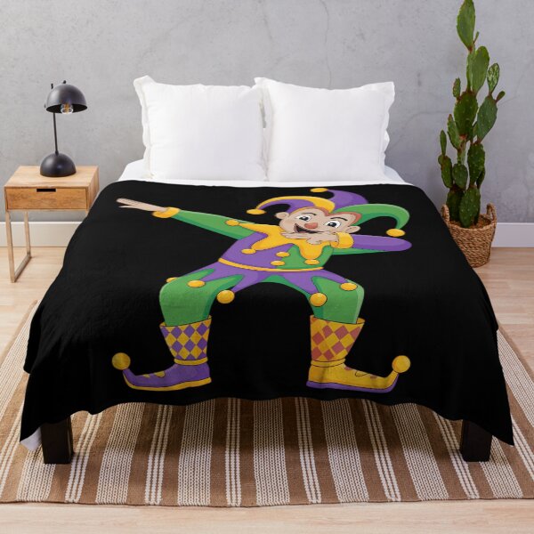 Item preview, Funny Mardi Gras Dabbing Jester New Orleans designed and sold by AsteriskDatBArt.