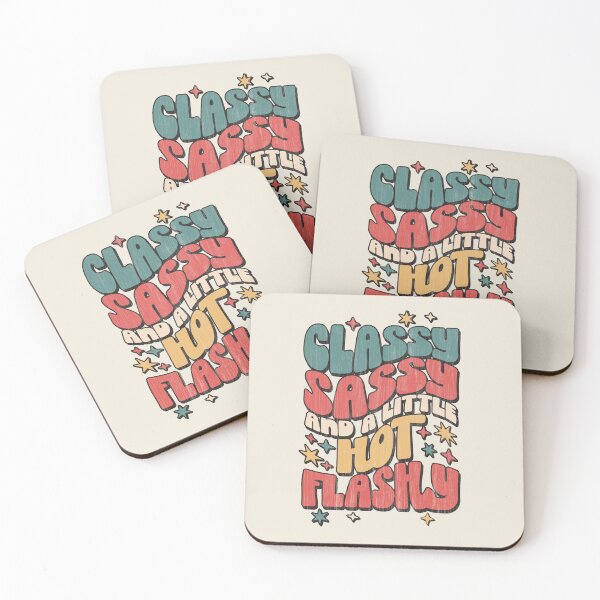 Item preview, Classy Sassy and a Little Hot Flashy Retro Design designed and sold by SleeplessLady.
