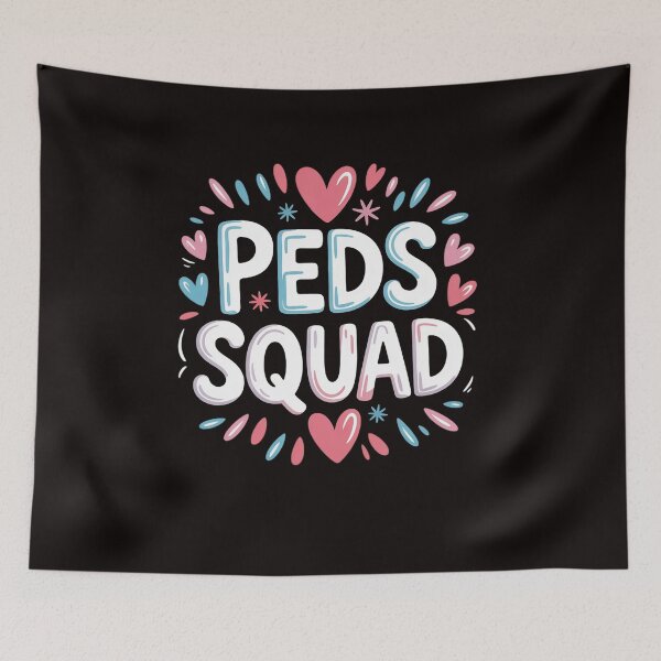 Item preview, Peds Squad, Pediatrician Peds Nurse and Pediatric Doctor designed and sold by LapFemile.