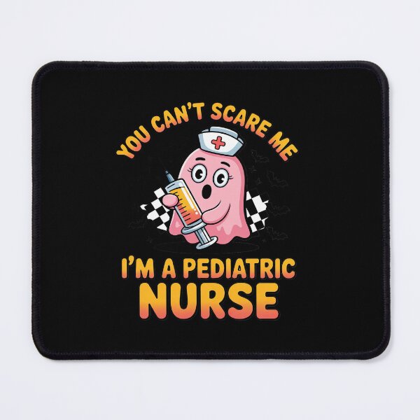 Item preview, Funny Halloween Ghost Spooky Pediatric Nurse designed and sold by ShelFisher.