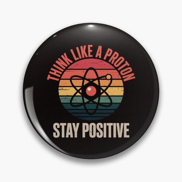 Item preview, Nerd Think Like A Proton Stay Positive Chemistry designed and sold by LapFemile.