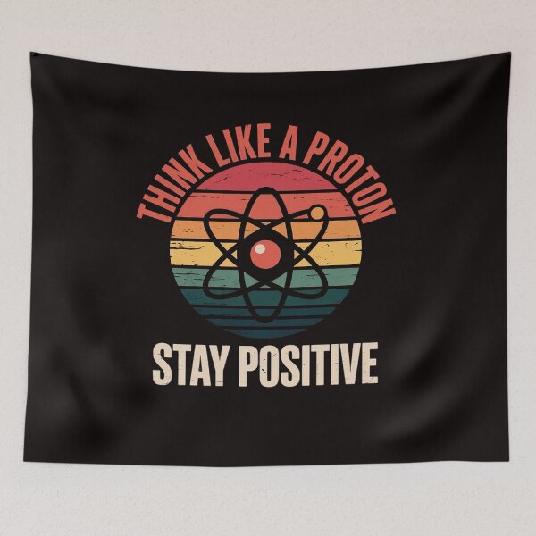 Item preview, Nerd Think Like A Proton Stay Positive Chemistry designed and sold by LapFemile.