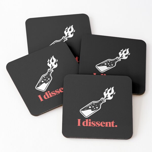 Item preview, Funny I Dissent White Bottle designed and sold by ShelFisher.