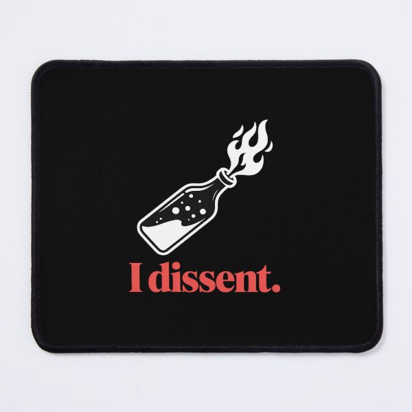 Item preview, Funny I Dissent White Bottle designed and sold by ShelFisher.