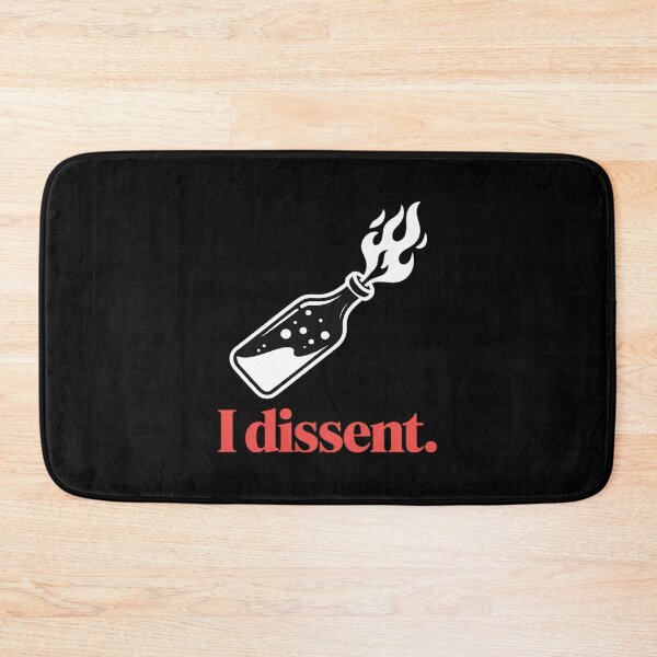 Item preview, Funny I Dissent White Bottle designed and sold by ShelFisher.