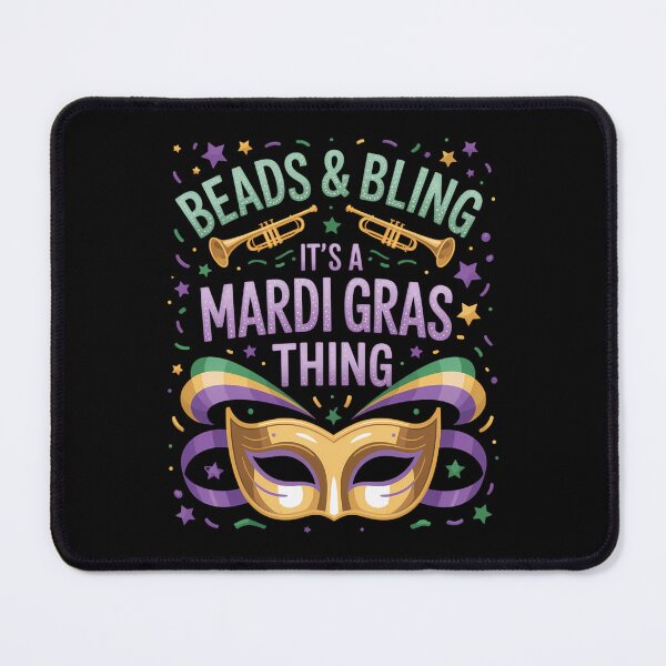 Item preview, Beads and bling its a mardi gras thing designed and sold by AsteriskDatBArt.