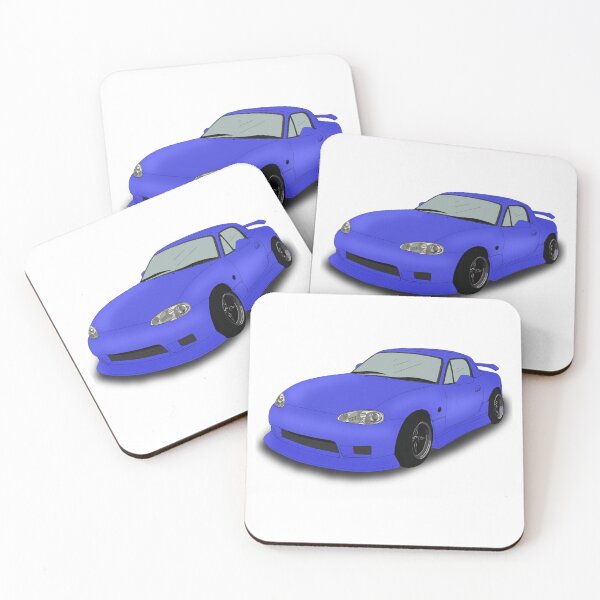 Item preview, Blue Mazda MX5 designed and sold by Cl03xoart.