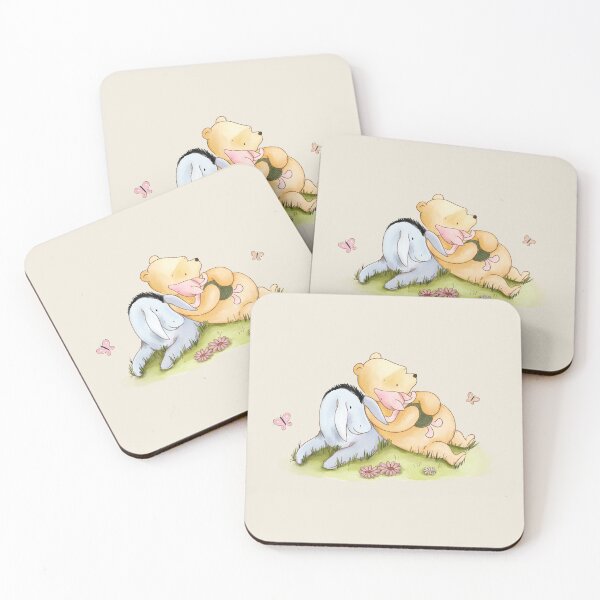 Item preview, Pooh Bear Piglet and Eeyore Baby Room Nursery designed and sold by Big Day Out Designs.