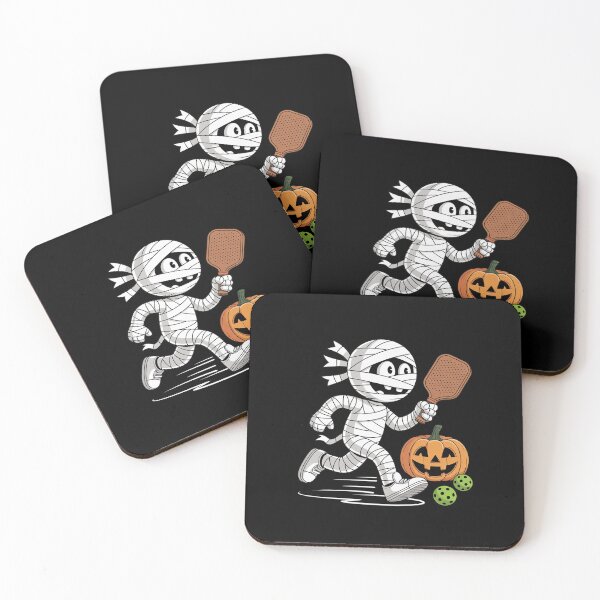 Item preview, Funny Mummy Pickleball Player Halloween for Spooky Court designed and sold by ShelFisher.