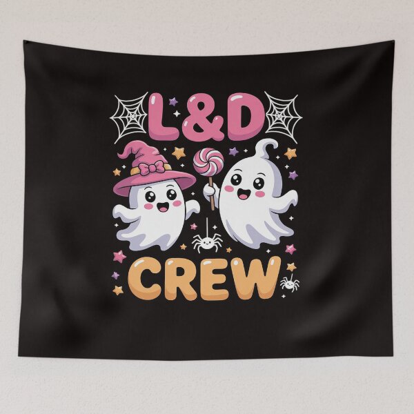 Item preview, L&D Boo Crew Halloween matching Labor & Delivery nurse designed and sold by LapFemile.