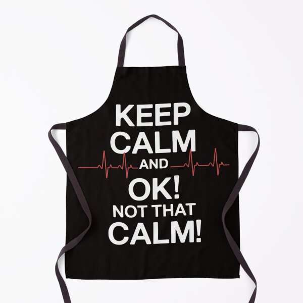 Item preview, Keep Calm and Ok! Not That Calm! Medical ECG Emergency designed and sold by LapFemile.
