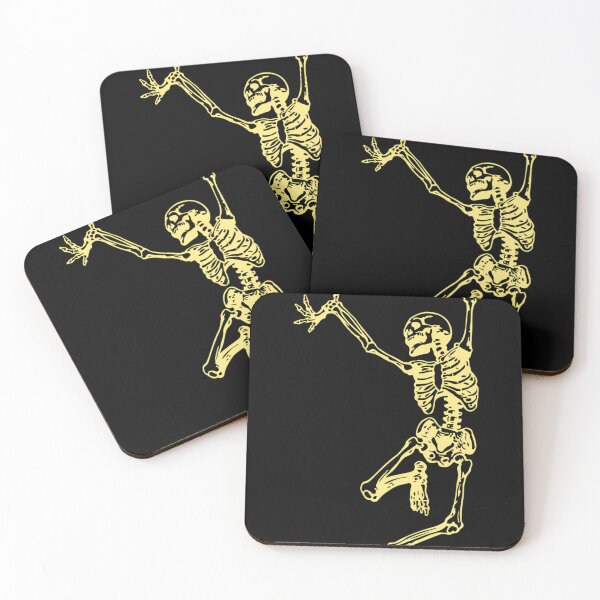 Item preview, Dance-With-Illuminating-Death-(Yellow-On-Grey) designed and sold by DemianChene.
