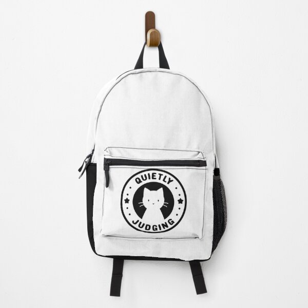 Item preview, Quietly Judging Cat White by Tobe Fonseca designed and sold by Tobe Fonseca®.