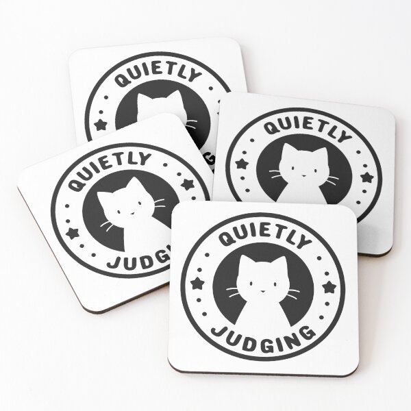 Item preview, Quietly Judging Cat White by Tobe Fonseca designed and sold by Tobe Fonseca®.
