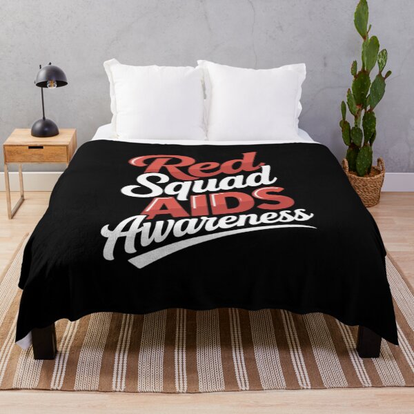 Item preview, Aids Awareness HIV Disease Stigma Support Red Squad designed and sold by SIGORDESIGN.