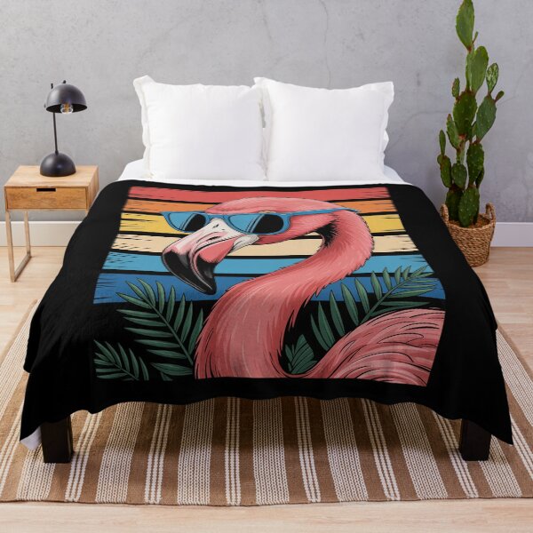 Item preview, Funny Pink Flamingo Summer designed and sold by ShelFisher.