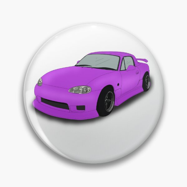 Item preview, Purple Mazda MX5 designed and sold by Cl03xoart.