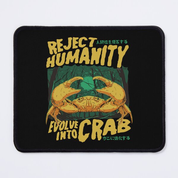 Item preview, Reject Humanity Evolve into Crab Japanese Vintage designed and sold by jakaun.
