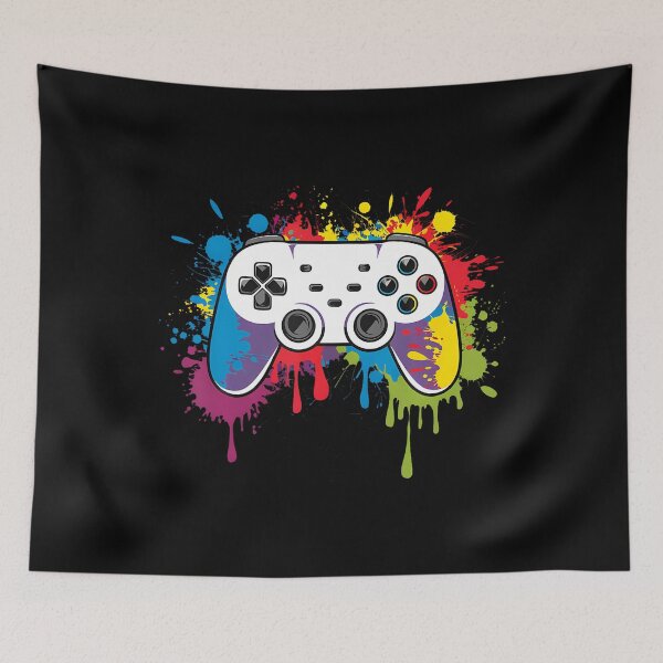 Item preview, Control All The Video Game Controller Gamer Boys Men designed and sold by KristinDebra.