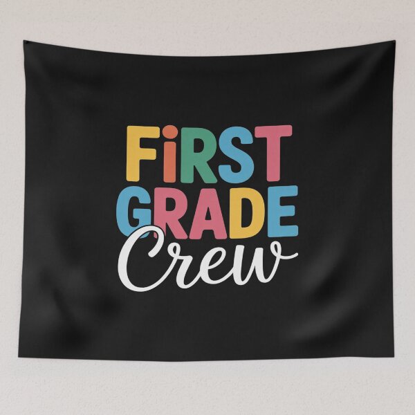 Item preview, First Grade Crew Groovy Women First Day Of School designed and sold by JessicaWalshdf.