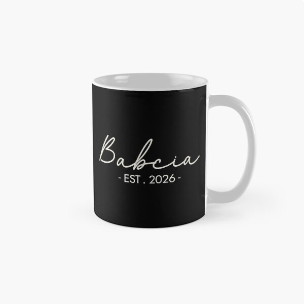 Artikelvorschau, Babcia Est 2026 Ideen zur Baby-Enthüllung Polnisch entworfen und verkauft von BeverlyBrenda.