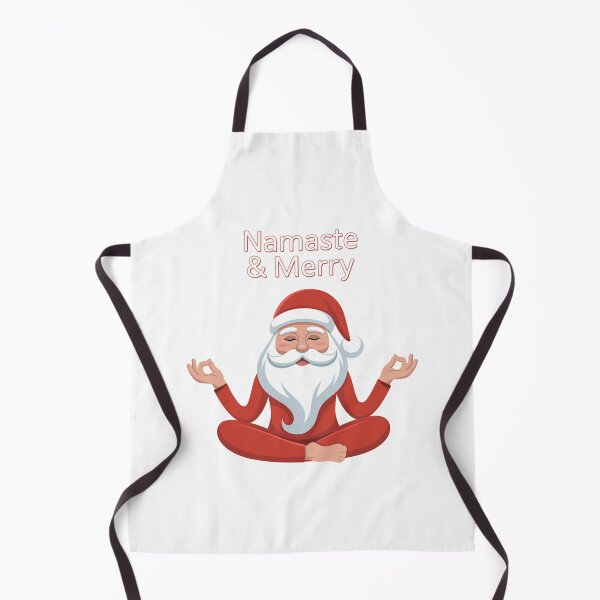 Item preview, Namaste Merry Santa Yoga Funny Christmas designed and sold by chattsuede.