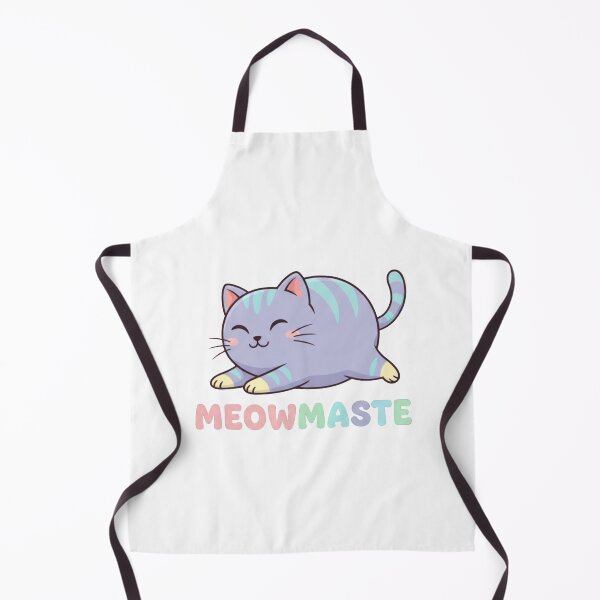 Item preview, Meowmaste New Year Stretching Cat Yoga Pun designed and sold by chattsuede.